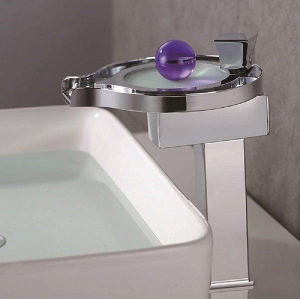 Illuminating Elegance Bathroom Faucets with Lights by CASCADA