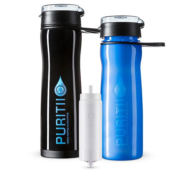 Puritii water filter bottle — Your constant companion | by EnV2, Inc. |  Medium