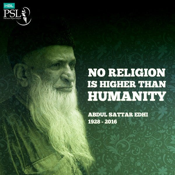 Fund Raising For Edhi Foundation. Giving is not just about make a… | by ...