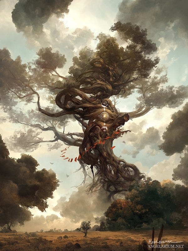 Pictured Above: Chosen Scion, by Peter Mohrbacher.