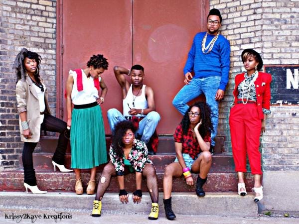 The Clothing That Black People Donned During the 1980's
