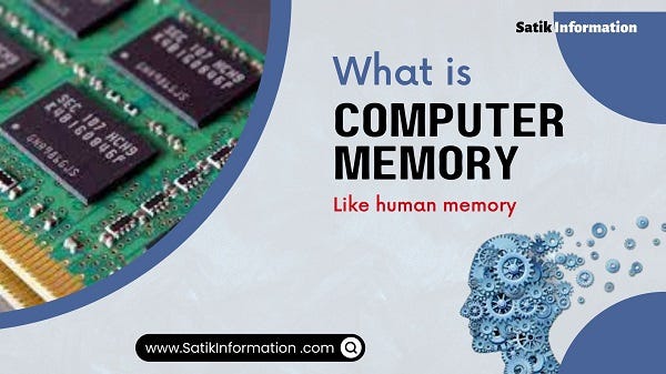 What is computer memory?. Some auxiliary devices and programs are… | by ...