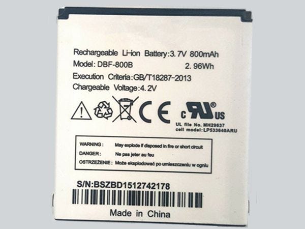 Replacement Battery for Doro Dbc-800a Dbc-800b Dbc-800d 6030 PhoneEasy 500 500gsm | Acquisti Online su