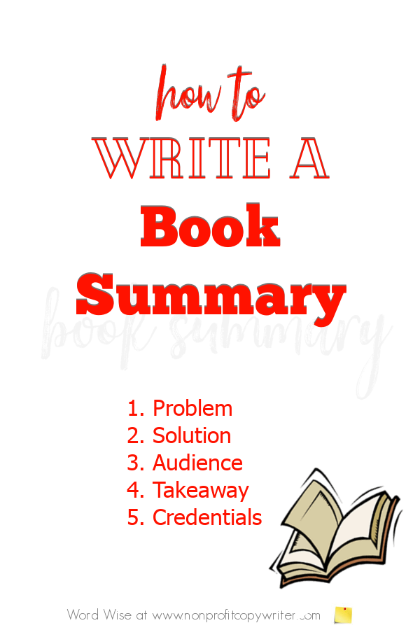 How To Write A Book Summary That Sells Your Book By Kathy Widenhouse 