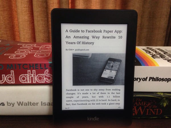 Pay-wall content from Phone to Kindle: Runbook Part 1 — #ProductHack | by  Graham Wright | Medium