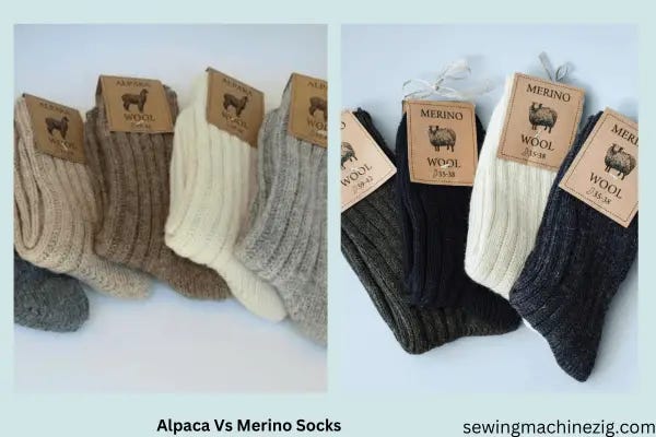 Alpaca Vs Merino Socks Comparing Natural Fibers (2023) — SewingMachineZig, by Sewing Machine Zig