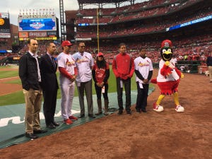 Cardinals scout honored on Jackie Robinson Day