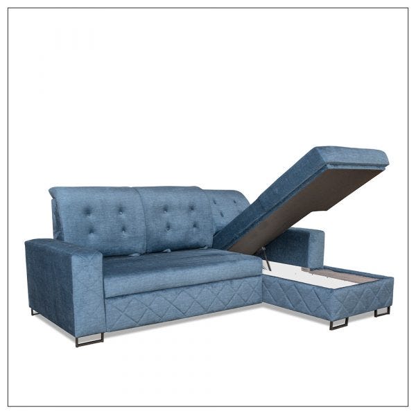 NOVA GREY CORNER SOFA BED ( MN Furniture ) / large corner sofa by