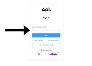 aol mail login my account