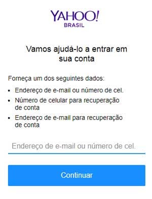 YAHOO MAIL ENTRAR - Login pelo Celular, Recuperar Senha