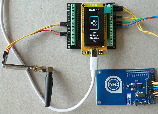 NFC meets LoRa — using Long Range Communication for Access Control Systems with ESP32