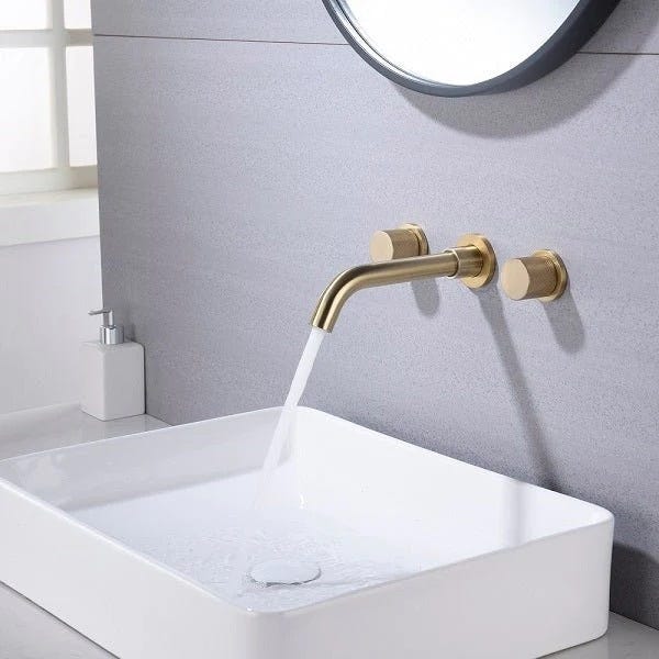 Cascada Modern Design Wall Mounted Bathroom Sink Faucet (Waterfall ...