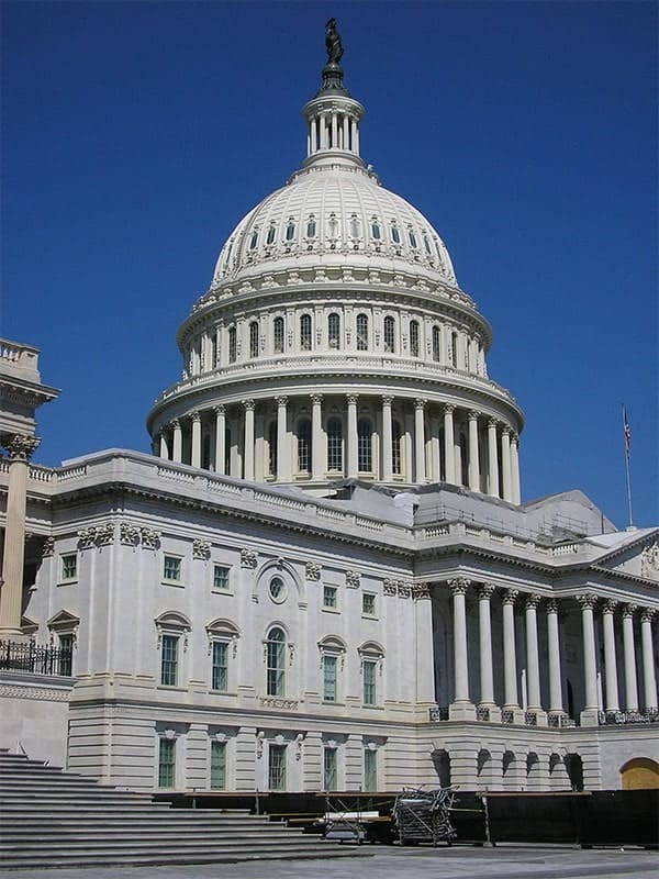 Cupola del Campidoglio, Architetti vari dal XVIII sec. al XX, Washington
