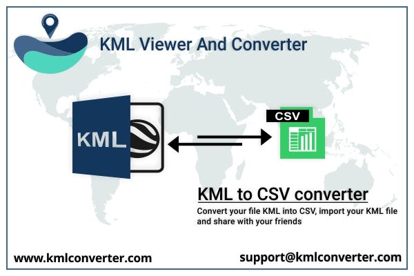 KML to CSV converter | KML viewer and converter | by Khyati Rathod | Medium