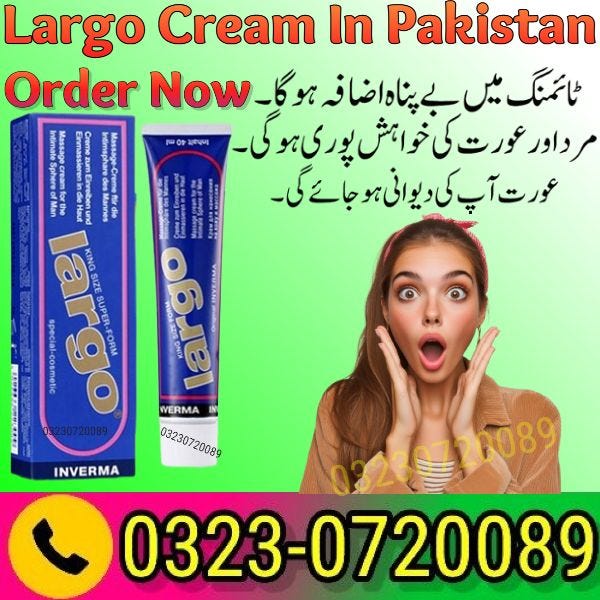 Largo Timing Cream 50Ml In Pakistan — 03230720089