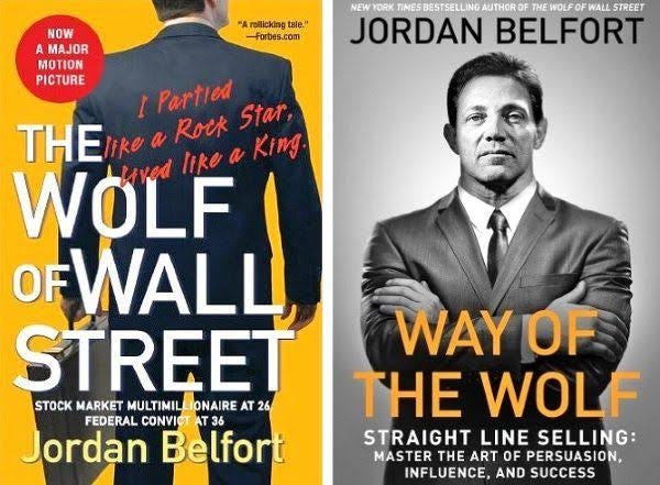Wolf Of Wall Street Book Cover