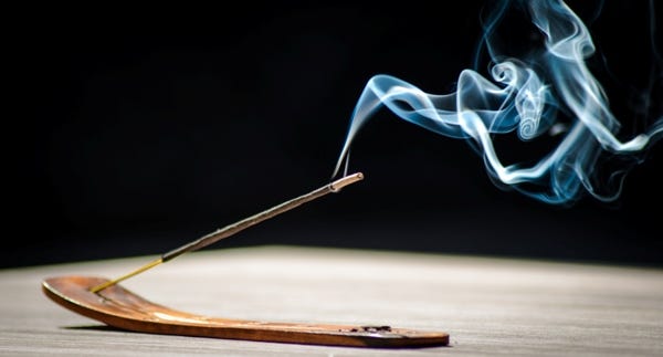 Messages from the Incense. When you light a stick of incense, you…, by  tinalear