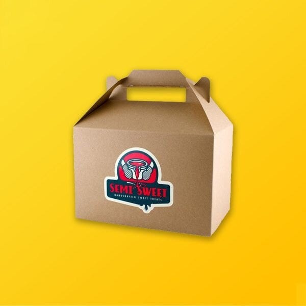 Gable boxes bulk Tan Daniel Medium