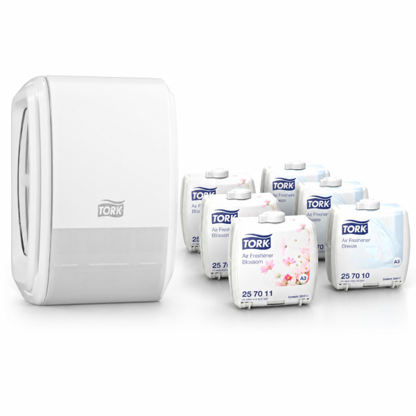 Tork A3 Constant Air Freshener & Dispenser System — The Smarter Way to Keep Washrooms Fresh