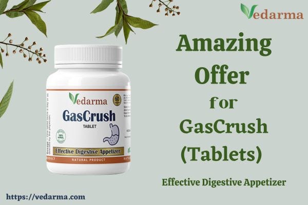 Amazing offer for GasCrush (Tablets) for Effective Digestive Appetizer ...