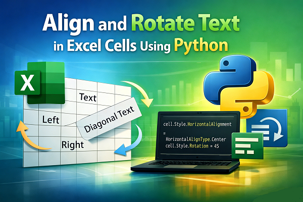 How to Align and Rotate Text in Excel Cells Using Python | by Alice ...