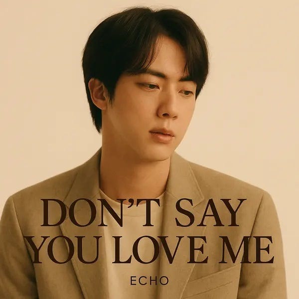 Don’t Say You Love Me Ringtone by Jin (Download for Free Now!!)