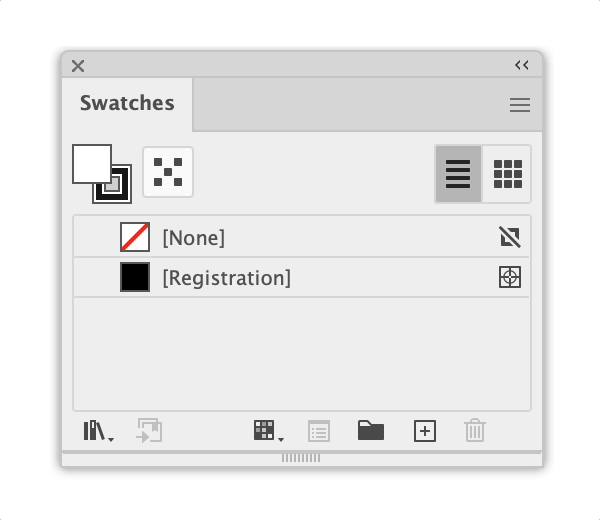 Non-Latin Spot Color Names in Swatch Groups