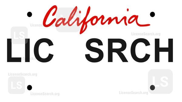 Dmv licence plate lookup outlet