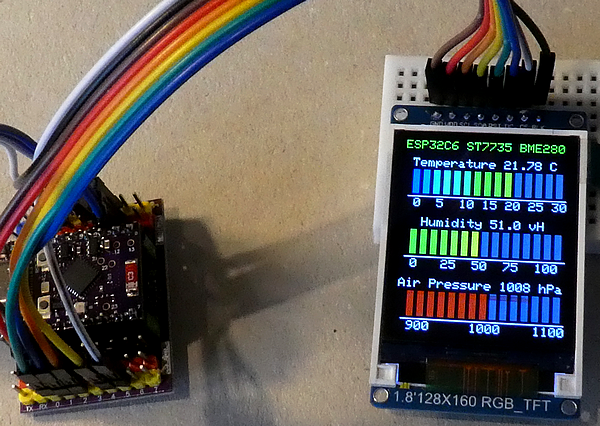 Getting started with a BME280 environment sensor connected to an ESP32-C6 Supermini device and…