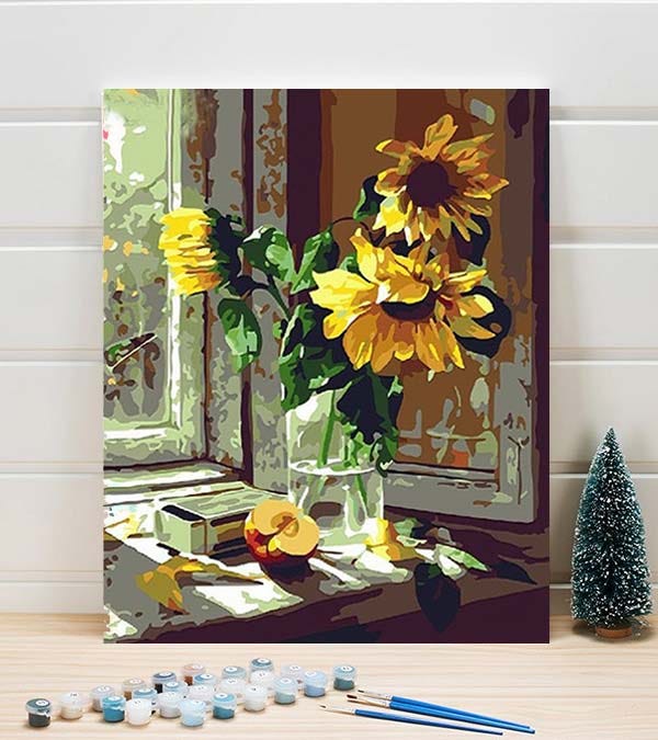 Exploring the Timeless Beauty of Paint by Numbers: From Flowers to Sunflowers, Abstract to Vintage