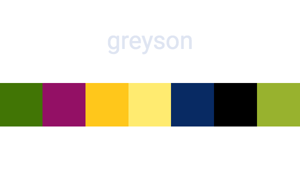 Greyson is simply stunning, a city landscape lit up at night.