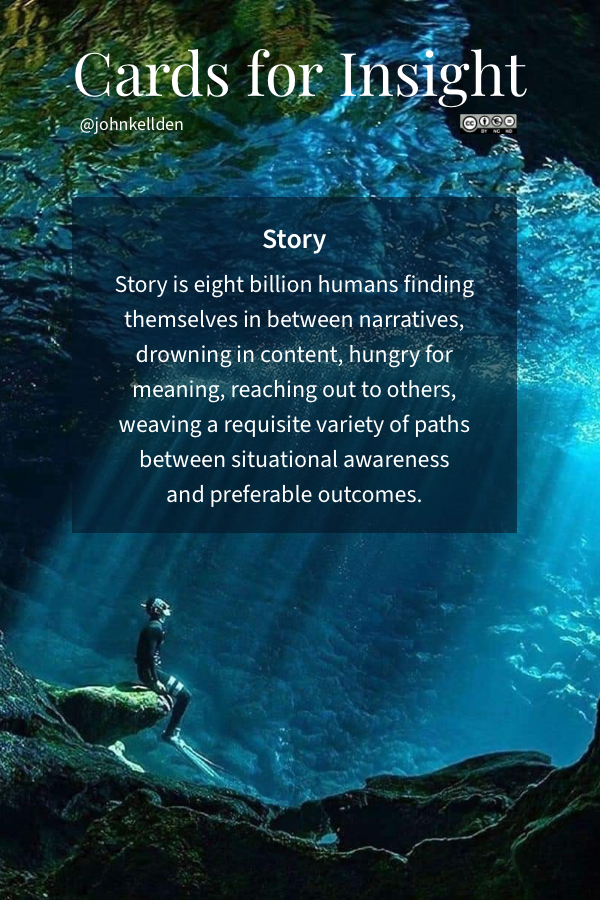 Story, one the 504 cards in the Playⁿ Source Deck.