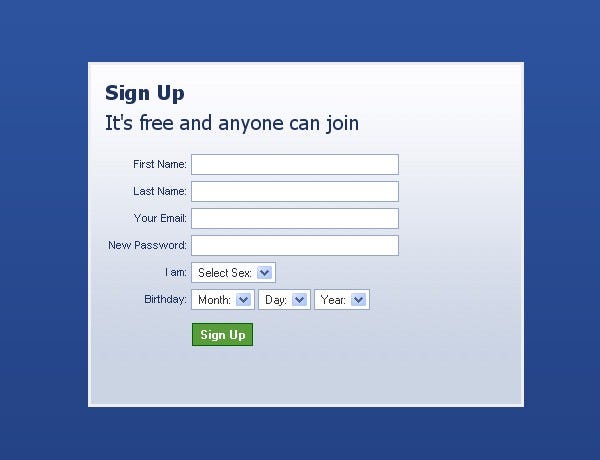 How to create Facebook signup & Login form? - MultiWebPress