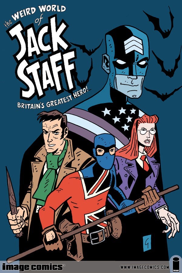 Authorial superheroes — Jack Staff | by Alin Rautoiu | Medium