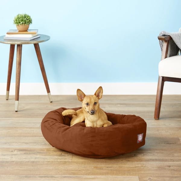 Unveiling the Majestic Pet Suede Bagel Bolster Dog Bed Comfort and
