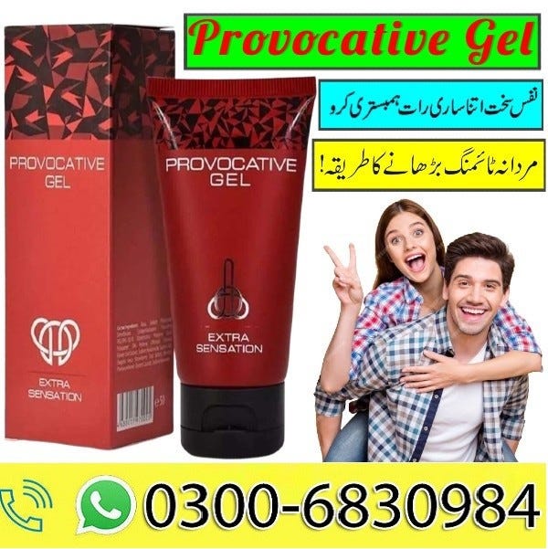Provocative Gel Price In Sargodha |03006830984| Made By Russian