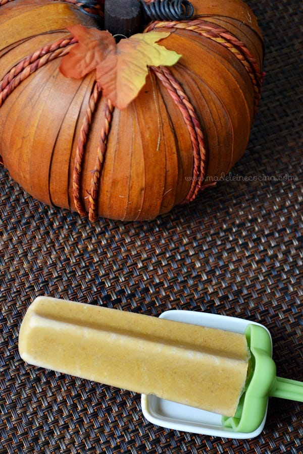 Paletas de Pumpkin Spice Latte: ¡El sabor del otoño en paleta!