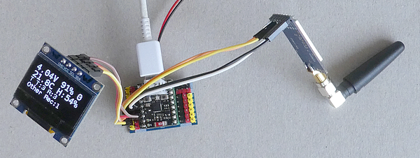 ESP32-H2 Super Mini LoRa UART Module Receiver