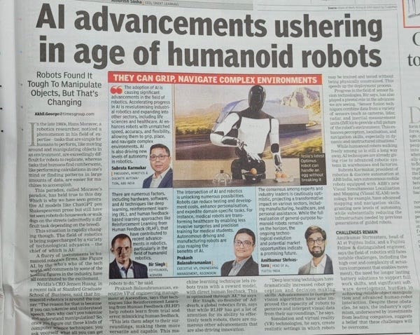 AI Advancements ushering in the age of humanoid Robots | by ...