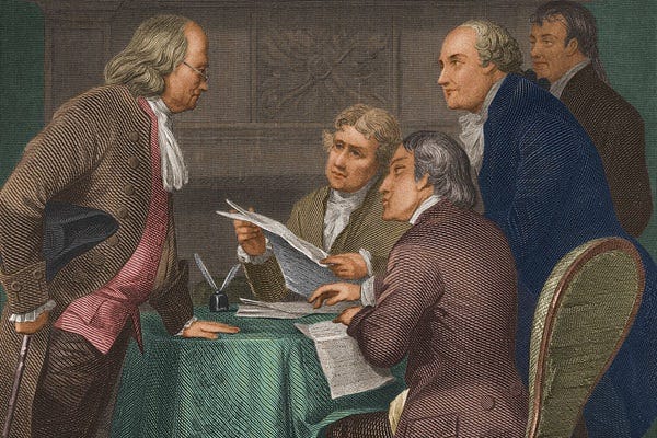 Words We Celebrate on July 4th — that are NOT in the Declaration of Independence