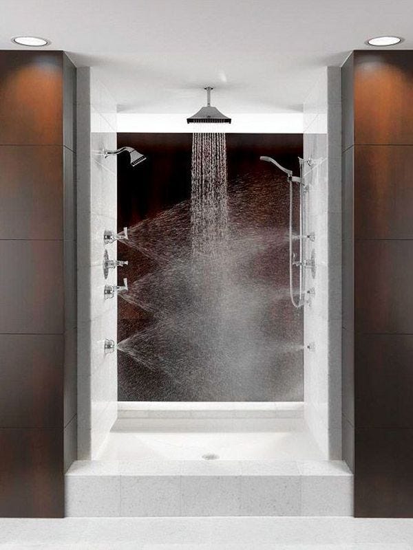Design your best shower. Ok, now your day. by Derrick Duplessy Medium