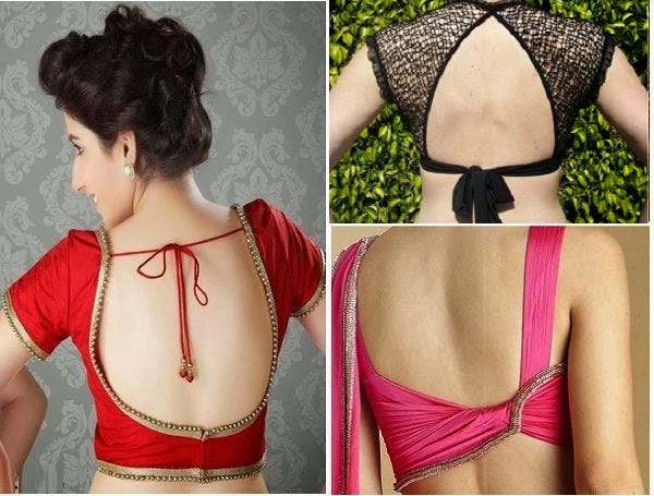 Exclusive Back Designs for Your Blouses to Make It More Beautiful, by  Fashionbuzzer