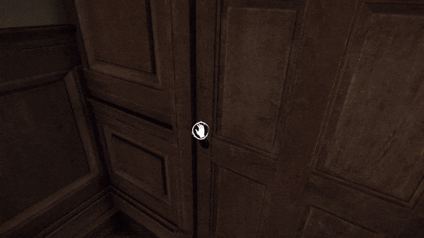 En el Layers of Fear, el abrir puertas es más orgánico, pero a veces poco preciso