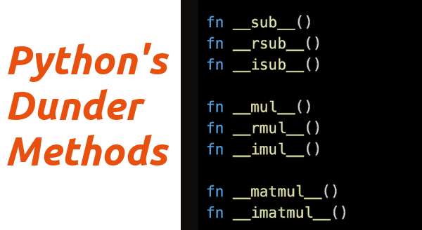 Python Global Functions and Their Corresponding Dunder (magic) Methods ...
