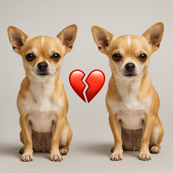 A Small Dog’s Heart Broke After a Coyote Ate Her Beloved Twin Brother