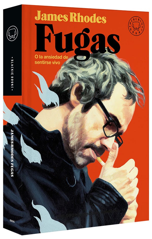 Fugas', el nuevo libro biográfico de James Rhodes tras 'Instrumental' | by  Josep Oliver | Papel en Blanco