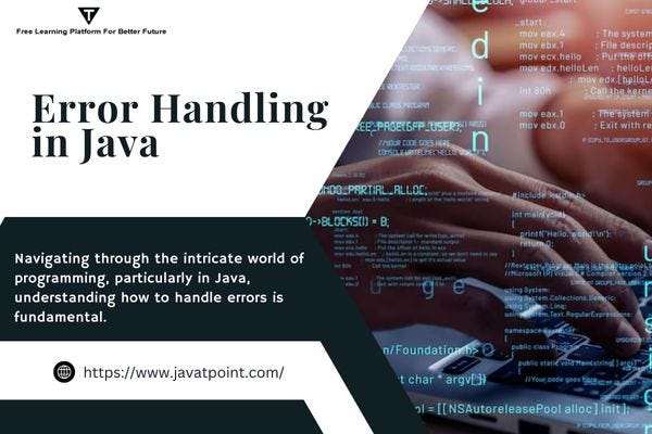 A Beginner’s Guide to Error Handling in Java | by Rahul | Apr, 2024 ...