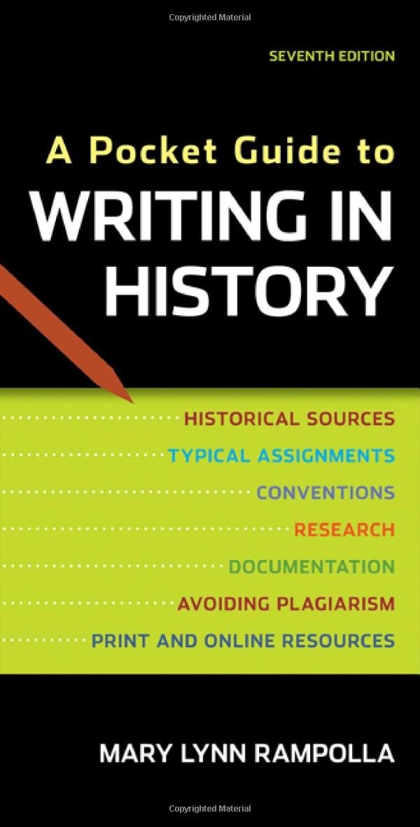 [READ] A Pocket Guide to Writing in History by Elainarowan Medium