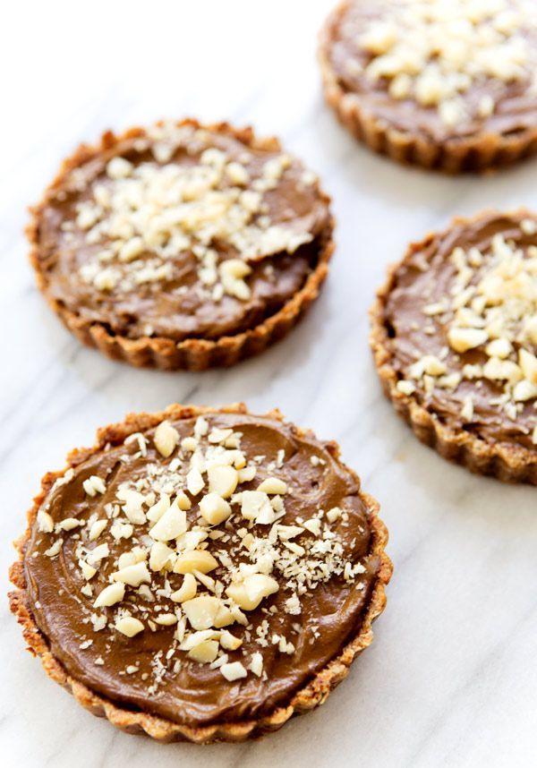 CHOCOLATE AVOCADO TARTLETS (via http