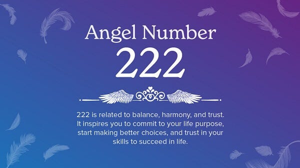 222 Angel Number Meaning Manifestation | by Self Developement Safari ...